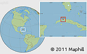 Savanna Style Location Map of Ciudad de la Habana
