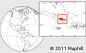 Blank Location Map of Holguin