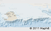 Shaded Relief 3D Map of Isla de la Juventud, lighten