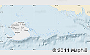 Classic Style Map of Isla de la Juventud, single color outside