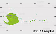 Physical Map of Isla de la Juventud, cropped outside