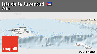 Classic Style Panoramic Map of Isla De La Juventud
