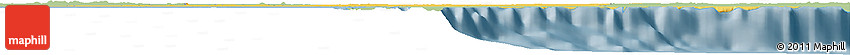 Savanna Style Horizon Map of Las Tunas, single color outside