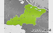 Physical Map of Las Tunas, desaturated