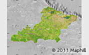 Satellite Map of Las Tunas, lighten, desaturated