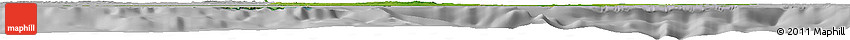 Satellite Horizon Map of Matanzas, lighten, desaturated