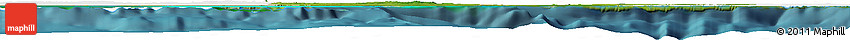 Satellite Horizon Map of Matanzas, single color outside