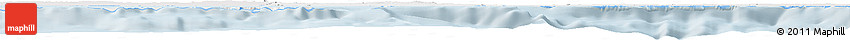 Silver Style Horizon Map of Matanzas, single color outside