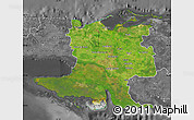 Satellite Map of Matanzas, desaturated