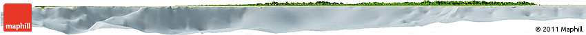 Satellite Horizon Map of Pinar Del Rio, lighten