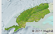 Satellite Map of Pinar del Rio, lighten