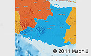 Political Map of Sancti Spiritus