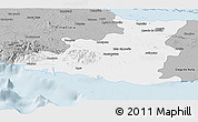 Gray Panoramic Map of Sancti Spiritus