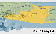 Savanna Style Panoramic Map of Sancti Spiritus