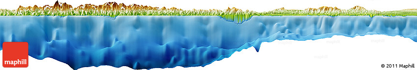 Physical Horizon Map of Santiago De Cuba