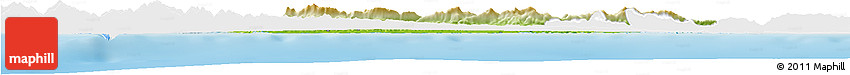 Physical Horizon Map of Kyrenia, single color outside