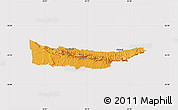 Political Map of Kyrenia, cropped outside