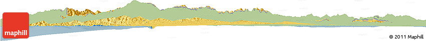 Savanna Style Horizon Map of Nicosia, single color outside Savanna Style Horizon Map of Nicosia, single color outside