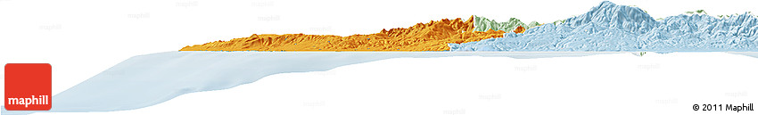 Political Horizon Map of Paphos, lighten Political Horizon Map of Paphos, lighten