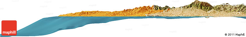 Political Horizon Map of Paphos, satellite outside Political Horizon Map of Paphos, satellite outside