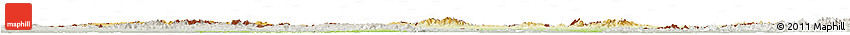 Physical Horizon Map of Czech Republic, lighten, semi-desaturated