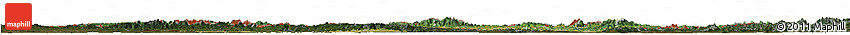 Satellite Horizon Map of Czech Republic, darken