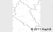 Blank Simple Map of České Budějovice, no labels