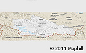 Classic Style Panoramic Map of Český Krumlov