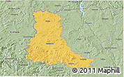 Savanna Style 3D Map of Strakonice