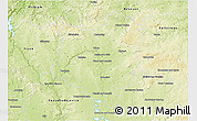 Physical 3D Map of Tábor
