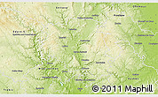 Physical 3D Map of Blansko