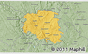 Savanna Style 3D Map of Blansko