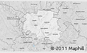 Silver Style 3D Map of Blansko