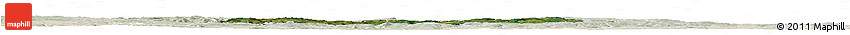 Satellite Horizon Map of Blansko, lighten