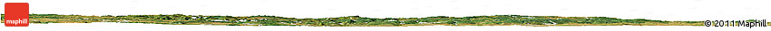 Satellite Horizon Map of Blansko