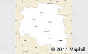 Classic Style Simple Map of Blansko