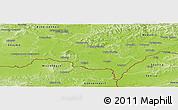 Physical Panoramic Map of Břeclav