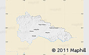 Classic Style Map of Hodonín, single color outside