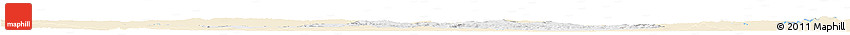 Classic Style Horizon Map of Jihomoravský Kraj, single color outside