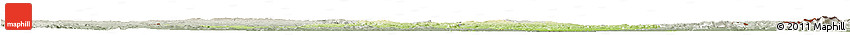 Physical Horizon Map of Jihomoravský Kraj, semi-desaturated