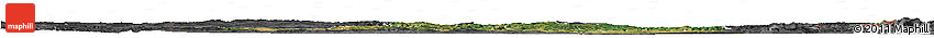 Satellite Horizon Map of Jihomoravský Kraj, darken, desaturated