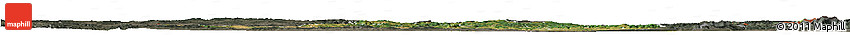 Satellite Horizon Map of Jihomoravský Kraj, darken, semi-desaturated
