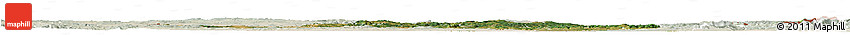 Satellite Horizon Map of Jihomoravský Kraj, lighten