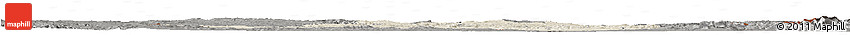 Shaded Relief Horizon Map of Jihomoravský Kraj, darken, semi-desaturated