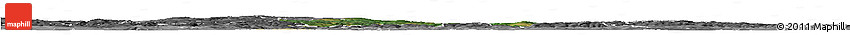 Satellite Horizon Map of Vyškov, desaturated