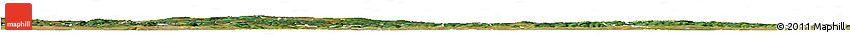 Satellite Horizon Map of Vyškov