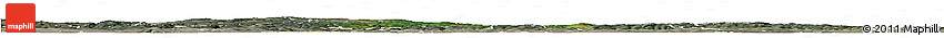 Satellite Horizon Map of Vyškov, semi-desaturated