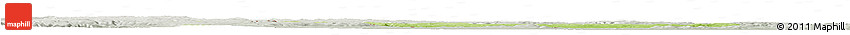Physical Horizon Map of Znojmo, lighten, semi-desaturated