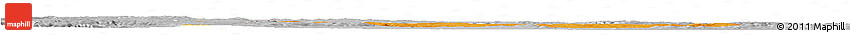 Political Horizon Map of Znojmo, lighten, desaturated