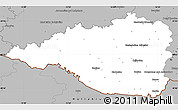 Gray Simple Map of Znojmo